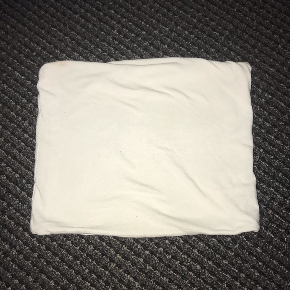 brandy melville white tube top
